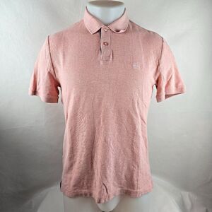 Original Penguin Shirt Mens Small Pink Polo Short Sleeve Casual Preppy Normcore